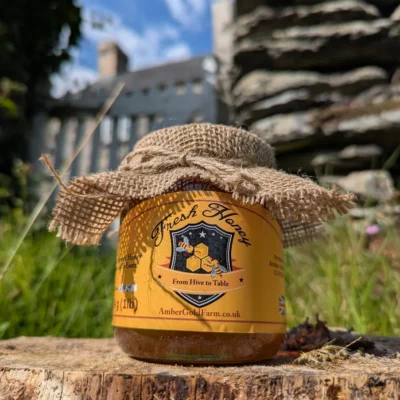 Glass Honey Dispenser