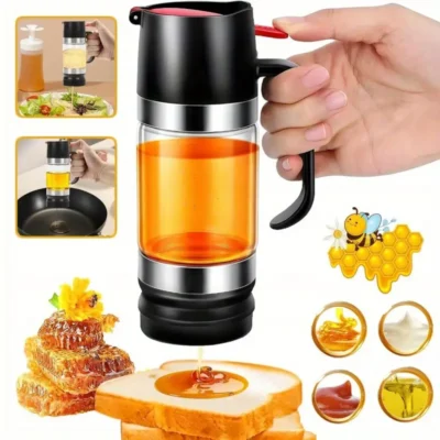 Glass Honey Dispenser
