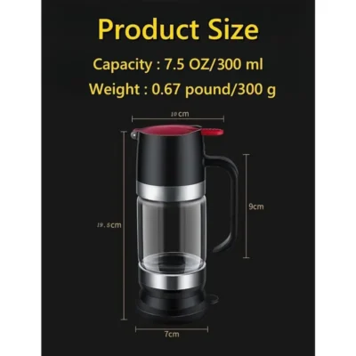 Glass Honey Dispenser